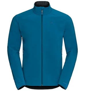 Kurtki męskie - ODLO ODLO męska 52792220332 softshell kurtka Lolo Mykonos Blue S 52792220332S - grafika 1