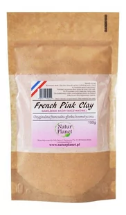 Natur Planet Natur Planet, glinka oryginalna francuska różowa, 100 g - Maseczki do twarzy - miniaturka - grafika 1