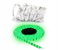 Taśmy LED - Taśma LED 12V IP20 bez silikonu 24W zielona szerokość 8mm diody 2835 rolka 5m ECOLIGHT (100) - miniaturka - grafika 1