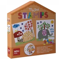 Układanki dla dzieci - mój pierwszy zestaw artystyczny - stempelki - miniaturka - grafika 1