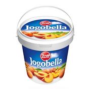 Kefiry, jogurty, maślanki - Zott Jogobella Jogurt owocowy brzoskwinia/jabłko 900 g - miniaturka - grafika 1