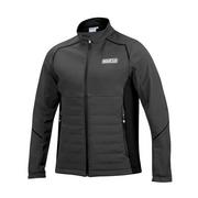 Kurtki męskie - Kurtka męska softshell Sparco MY22 szara - miniaturka - grafika 1