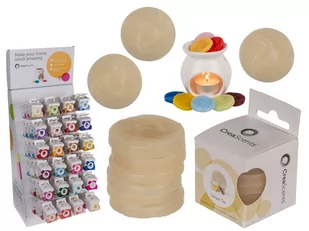 Creascents woski Herbata imbirowa 5 cm śmietanka 6 sztuk twm_516295 - Zapachy do domu - miniaturka - grafika 1