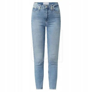 Spodnie Calvin Klein Jeans Skinny W J20J219334 27 - Spodnie damskie - miniaturka - grafika 1