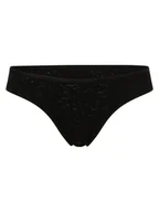 Majtki damskie - Calvin Klein Figi Kobiety czarny jednolity, S - miniaturka - grafika 1