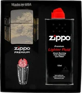 Trafika - Zestaw ZIPPO Zapalniczka ZEUS DESIGN Prezentowy No1 - miniaturka - grafika 1