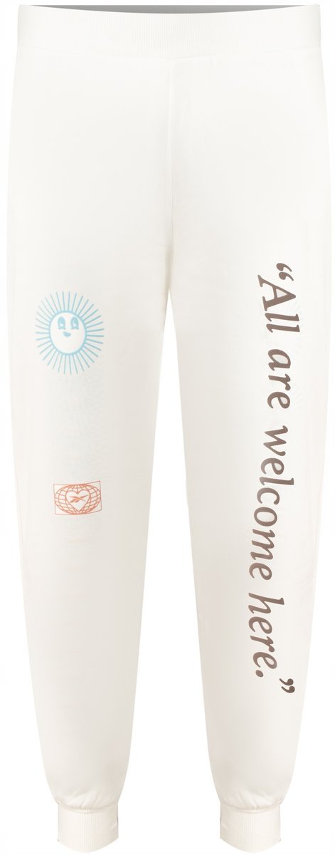 REEBOK - SPODNIE DRESOWE DAMSKIE GOOD VIBES PANT HS4735 ECRU