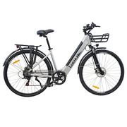 Rowery elektryczne - Luchia ARTURO City Electric Bike 250W Motor 36V 10AH Battery 25km/h Max Speed 55-65km Range Mechanical Disc Brake - miniaturka - grafika 1