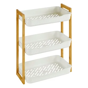 Półka łazienkowa 3-poziomowa Natureo1 - Półki łazienkowe - miniaturka - grafika 1