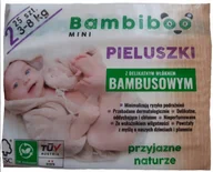 Pieluchy - Pieluszki Bambiboo z włóknem bambusowym, rozmiar 2, 25 szt. - miniaturka - grafika 1