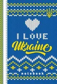Notesy i bloczki - Notatnik ozdobny A6/64K kratka TW Kocham Ukrainę - Fresh - miniaturka - grafika 1