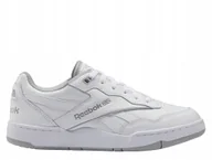 Buty sportowe damskie - Buty damskie Reebok Bb 4000 II białe skóra IF4726 39 - miniaturka - grafika 1