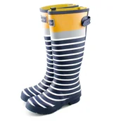 Kalosze damskie - Kalosze Damskie Długie Paski Captain Mike Rozmiar 36 - miniaturka - grafika 1