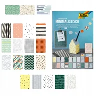 Szkolne artykuły papiernicze - ZESTAW BLOK PAPIERÓW KREATYWNYCH 24 X 34 270G - miniaturka - grafika 1