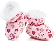 Buty dla dziewczynek - Niechodki dla niemowlaka – buciki 6-12 m. dł.12 cm - miniaturka - grafika 1