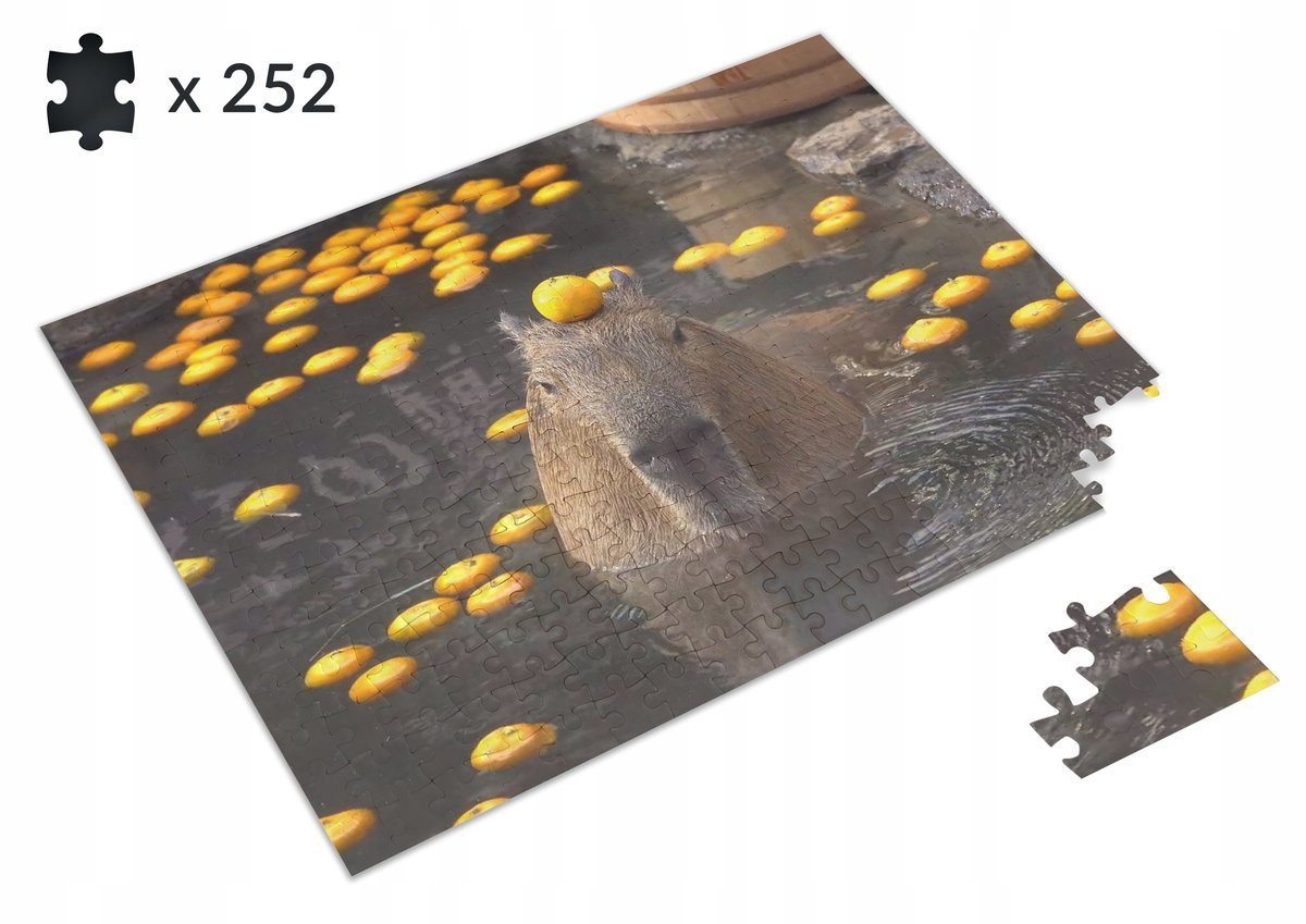 Puzzle KAPIBARA Prezent + IMIĘ w prezencie A4 120e. #7