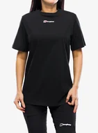 Koszulki i topy damskie - Koszulka damska Berghaus Boyfriend Three Layers SS Tee - black/black - miniaturka - grafika 1