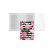 Szkolne artykuły papiernicze - Biurfol Okładka na dokumenty z dowodem rej. peony - miniaturka - grafika 1