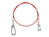 Akcesoria do przyczep i kamperów - LAS 10729 linka do odrywania, do wędek z główką widelca, czerwona - miniaturka - grafika 1