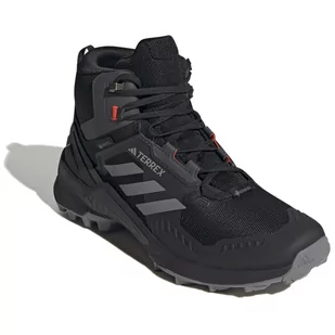 Męskie buty turystyczne Adidas Terrex Swift R3 Mid GTX Rozmiar butów (UE): 46 2/3 / Kolor: czarny/szary - Buty trekkingowe męskie - miniaturka - grafika 1