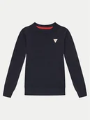 Swetry męskie - Guess Sweter N0YR04 Z2VV0 Granatowy Regular Fit - miniaturka - grafika 1