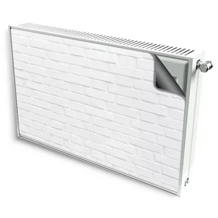 magnes mata magnetyczna kaloryfer dekor biała cegła - Dekoracje domu - miniaturka - grafika 1