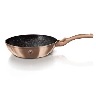 BerlingerHaus wok z powłoką marmurową 30 cm Rosegold Metallic Line - Patelnie - miniaturka - grafika 2