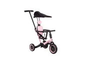 Rowerki trójkołowe - Rowerek trójkołowy/biegowy MIKE 6w1 Pro z daszkiem -SWEET PINK - miniaturka - grafika 1