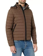 Kurtki męskie - s.Oliver Męska kurtka z długim rękawem, brązowa, L - miniaturka - grafika 1