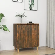 Szafki do salonu - Lumarko Szafka, przydymiony dąb, 60x35x70 cm - miniaturka - grafika 1