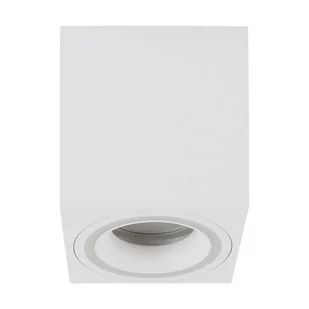 Ideus Sufitowa lampa nowoczesna Indi D04047 prostokątna do holu biała - Lampy sufitowe - miniaturka - grafika 1