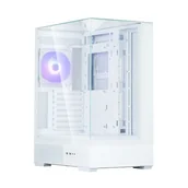 Akcesoria do komputerów stacjonarnych - Zalman P40 Prism White Midi Tower Biały - miniaturka - grafika 1