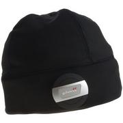 Akcesoria turystyczne - Glovii Sportowa czapka z wbudowanym zestawem bluetooth rozm UNI czarna BG2XC - miniaturka - grafika 1