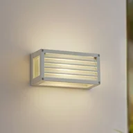 Lampy ogrodowe - Lucande kinkiet zewnętrzny Aurelien, biały, 12,5 cm, taśma - miniaturka - grafika 1