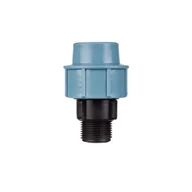 Łączniki, trójniki, kształtki - Złączka nyplowa 1/2"x20 Invena - miniaturka - grafika 1