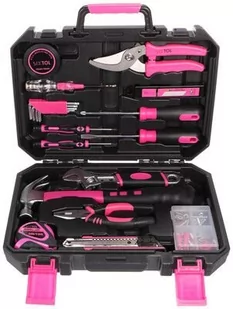 Sixtol Zestaw narzędzi Home Pink, 88 szt. - Pozostałe elektronarzędzia - miniaturka - grafika 1