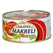 Konserwy i dania rybne - Graal SAŁATKA PIKANTNA Z MAKRELĄ GRAAL 300 G zakupy dla domu i biura! 53465829 - miniaturka - grafika 1