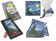 Apaszki i szaliki damskie - Apaszka - V. van Gogh, Gwiaździsta Noc (CARMANI) - miniaturka - grafika 1