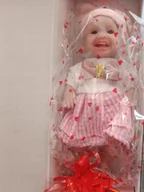 Lalki dla dziewczynek - Lalka Bobas Silikonowa Realistyczna Ivita - miniaturka - grafika 1