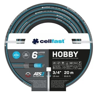 Cellfast 16-222 wąż ogrodowy 3/4" 20 m Hobby ATS2 - Węże ogrodowe i zraszacze - miniaturka - grafika 1