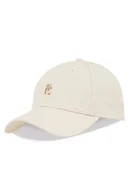 Czapki damskie - Tommy Hilfiger Czapka z daszkiem Elevated Chic Cap AW0AW17128 Écru - miniaturka - grafika 1
