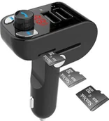 Transmitery FM - Transmiter samochodowy GEMBIRD BTT-02 - miniaturka - grafika 1