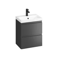 Szafki łazienkowe - Zestaw szafka z umywalką Moduo Slim 50 cm SZFZ1005372943 - miniaturka - grafika 1