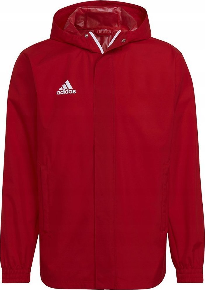 Kurtka męska Adidas Entrada 22 All Weather czerwona r. L