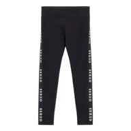 Legginsy - Dziecięce Legginsy GUESS LEGGINGS J2YB09KABR0-JBLK – Czarny - miniaturka - grafika 1