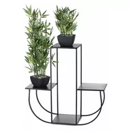 Kwietniki - Kwietnik ARKA 70 cm industrialny czarny kwietnik - miniaturka - grafika 1