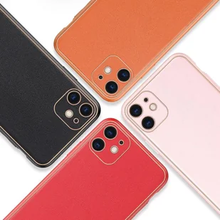 Dux Ducis Yolo eleganckie etui pokrowiec ze skóry ekologicznej iPhone 12 mini pomarańczowy - Etui i futerały do telefonów - miniaturka - grafika 12