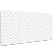 Podkładki na biurko - Ochronna mata na biurko Grecki ornament 100x50 cm, Dywanomat - miniaturka - grafika 1