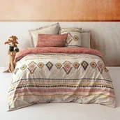 Pościel - Ceglasto-brązowa pościel dwuosobowa z bawełny renforcé 240x220 cm Felix – Mijolnir - miniaturka - grafika 1