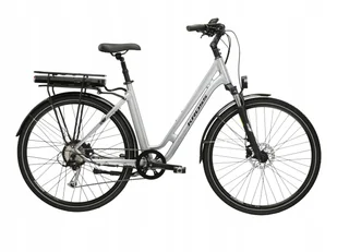 Rower elektryczny KROSS SENTIO HYBRID 2.0 rozmiar M Szary - Rowery elektryczne - miniaturka - grafika 1